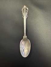 Grande Baroque by Wallace cucchiaio Demitasse singolo argento sterling 4 1/8"
