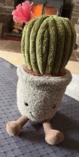 Jellycat Amuseables Silly Succulent Barrel Cactus