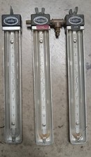 3 Used Meriam Instrument Company 10" CODC Standard Cleanout Manometer