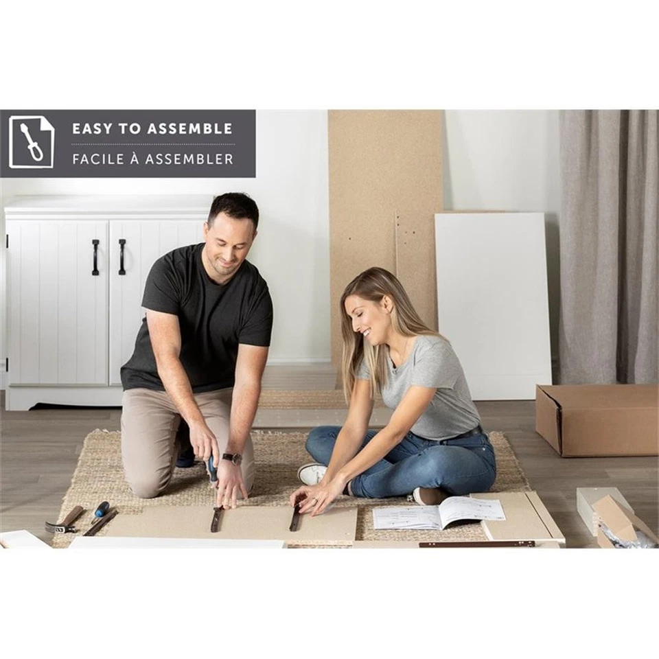 South Shore Tao Queen Platform Bed in Gray Oak - Image 3 of 3