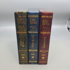 Lord of the Rings Special Extended DVD Edition 3 Movie 12 Disc Set-TESTED