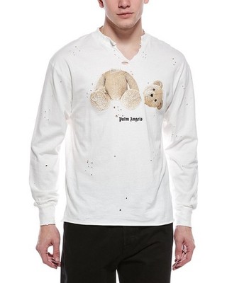 Palm Angels Distressed Shirt Men's