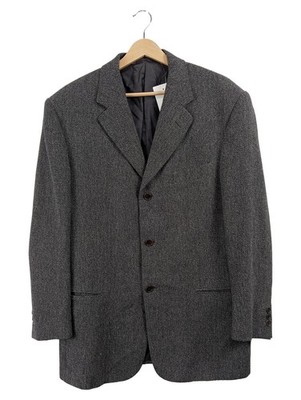 Cerruti 1881 Sakko Herren Gr. 50 L Grau Meliert Klassisch Business