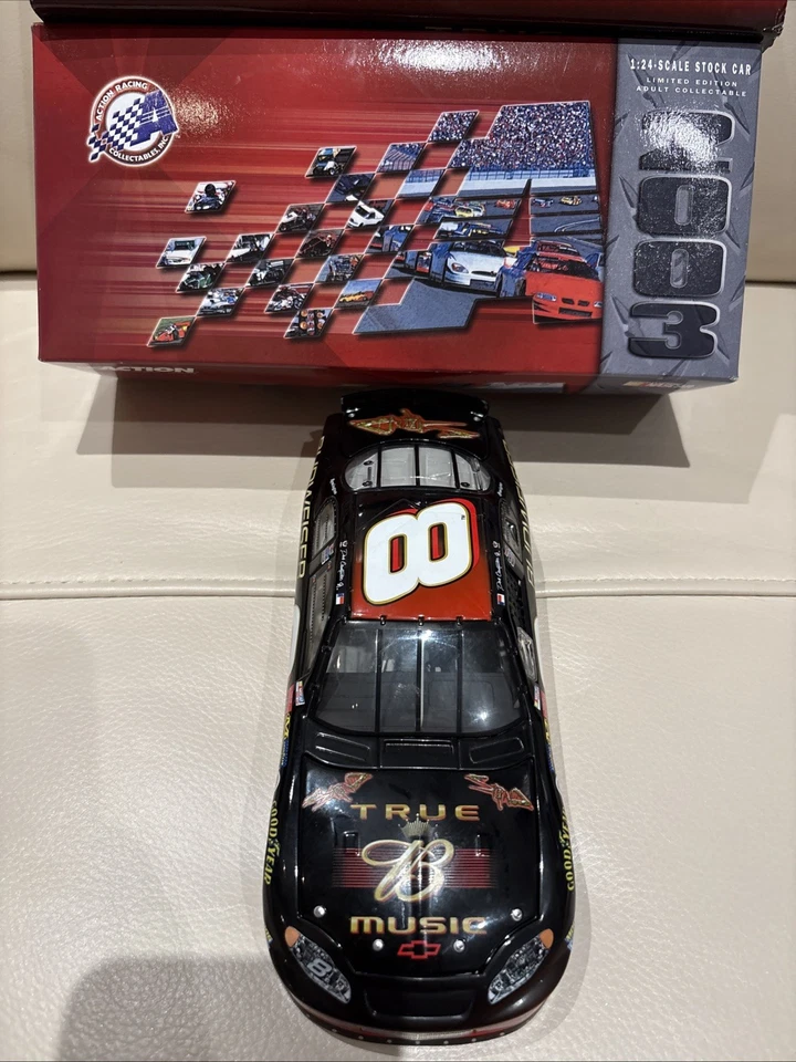 Dale Earnhardt Jr. #8 Budweiser/Staind 2003 Monte Carlo 1:24 Scale Die Cast NIB - Image 2 of 4