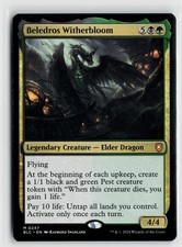MTG Beledros Witherbloom x1 NM BLC Commander Bloomburrow 0247