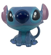 Disney Lilo Stitch Sitting 20oz 3D Sculpted Ceramic Coffee Tea Mug Cup Planter