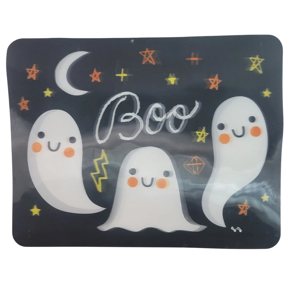 Colchonetas lenticulares Target Halloween x2 fantasmas gato búho holográficas 18"x14" de colección Foto 4 de 4