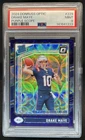 2024 Panini Donruss Optic Drake Maye Purple Scope Rated Rookie #229 PSA 9