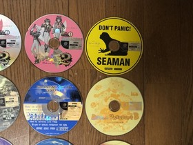 SEGA Dreamcast Game Software Lot of 25 Discs Only Mixed Titles Japan