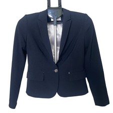 Calvin Klein Notch Collar Suit Separate Two-Button Blazer 4 Timeless Classic