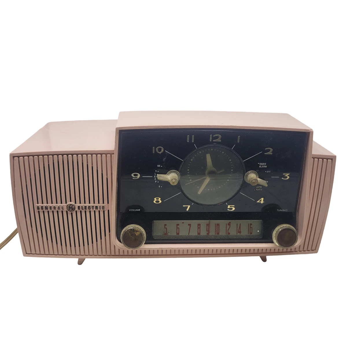 Vintage Clock Radio In Collectible Tube Radios 1950-1959 for sale