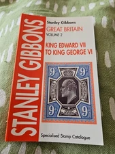 VG PB  King Edward VII To King George VI Stamp Cat Vol 2 S Gibbons 10th ed