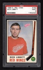 1969 OPC #162 NICK LIBBETT PSA 9 MINT
