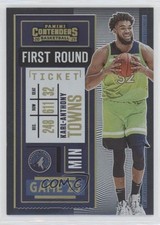 2020-21 Panini Contenders First Round Ticket 142/149 Karl-Anthony Towns #67 s7f