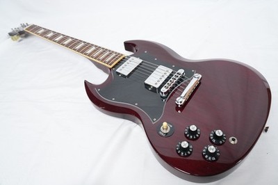 BURNY RSG-55 '63 LEFTY CHERRY SG Model, Left-Handed, 2013 Model