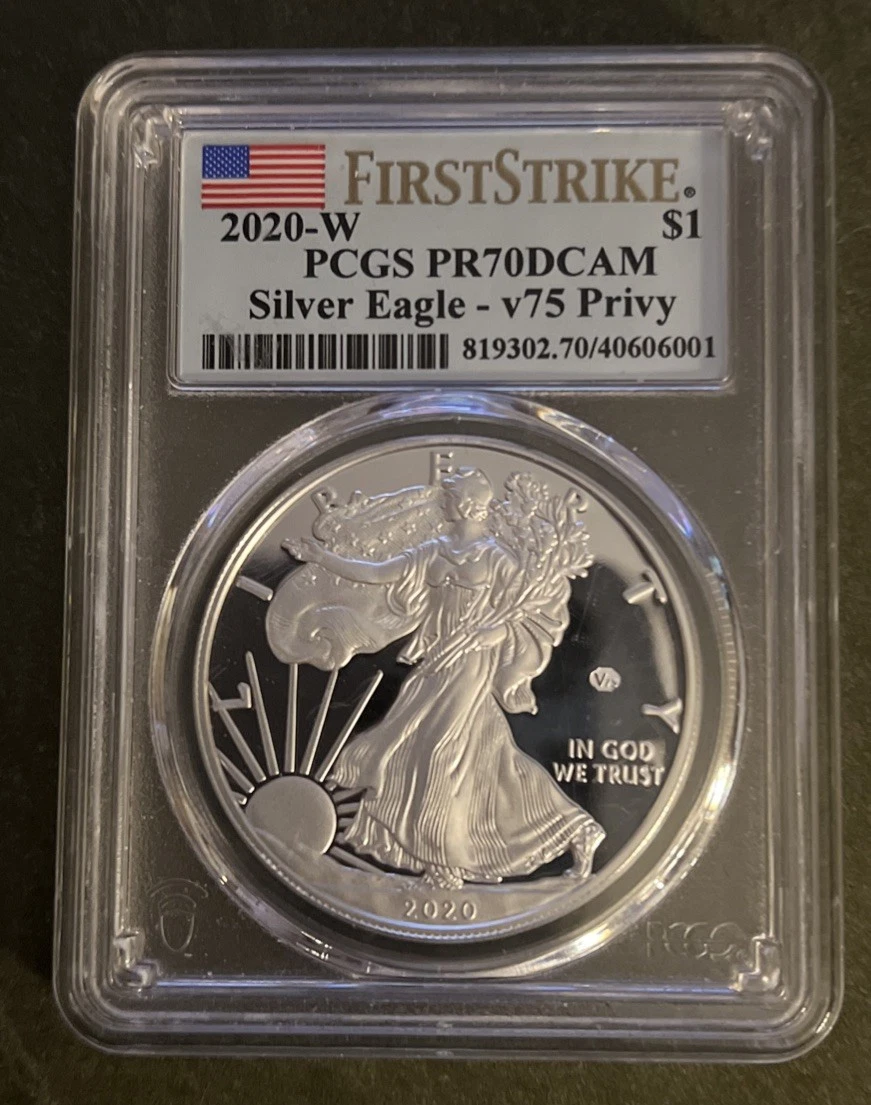 American Eagle PR 70 Graded 2020 Silver Bullion Coins for sale | eBay