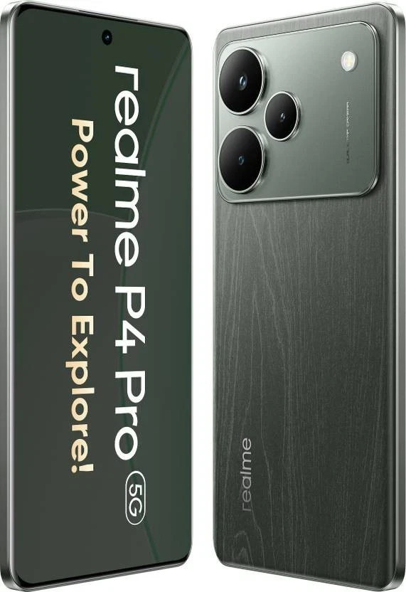 realme P4 Pro 5G (Dark Oak Wood,256GB 12GB RAM)