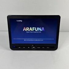Arafuna Mobile DVD Player HD1013B with mounting bracket Working - Read Desc.