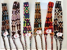 Colorful Braided Hat Band from Mexico
