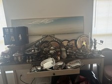 Mixed Lots Silverplate Mixed Lot Serving Pieces Trays Bowls Platters Decor