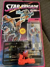 Hasbro 1993 GI Joe Star Brigade Ozone Action Figure # 10 VTG MOC NEW Gray Suit