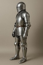 Wearable Medieval Knight Suit of Armor: 22 Gauge Steel, Cosplay LARP