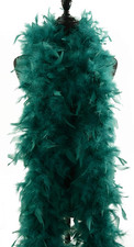80 Gram 2 yards Long, Chandelle Feather Boa 10 Color, Great for Party, Weddin...