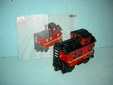 LEGO City Eisenbahn 10014 - My Own Train Caboose mit Bauanleitung, RAR !!!