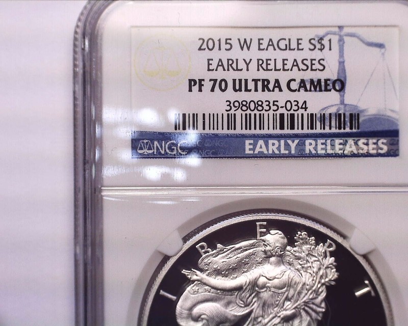2015-W Proof American Silver Eagle NGC PF70UCAM , Problem free coin!,  PRICE DRO