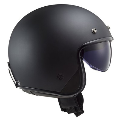 LS2 Bob II Matte Black Helmet Size M