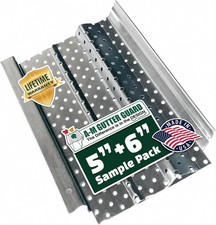 Pack, 7" Length, Mill Finish, for 5" 6" Gutters