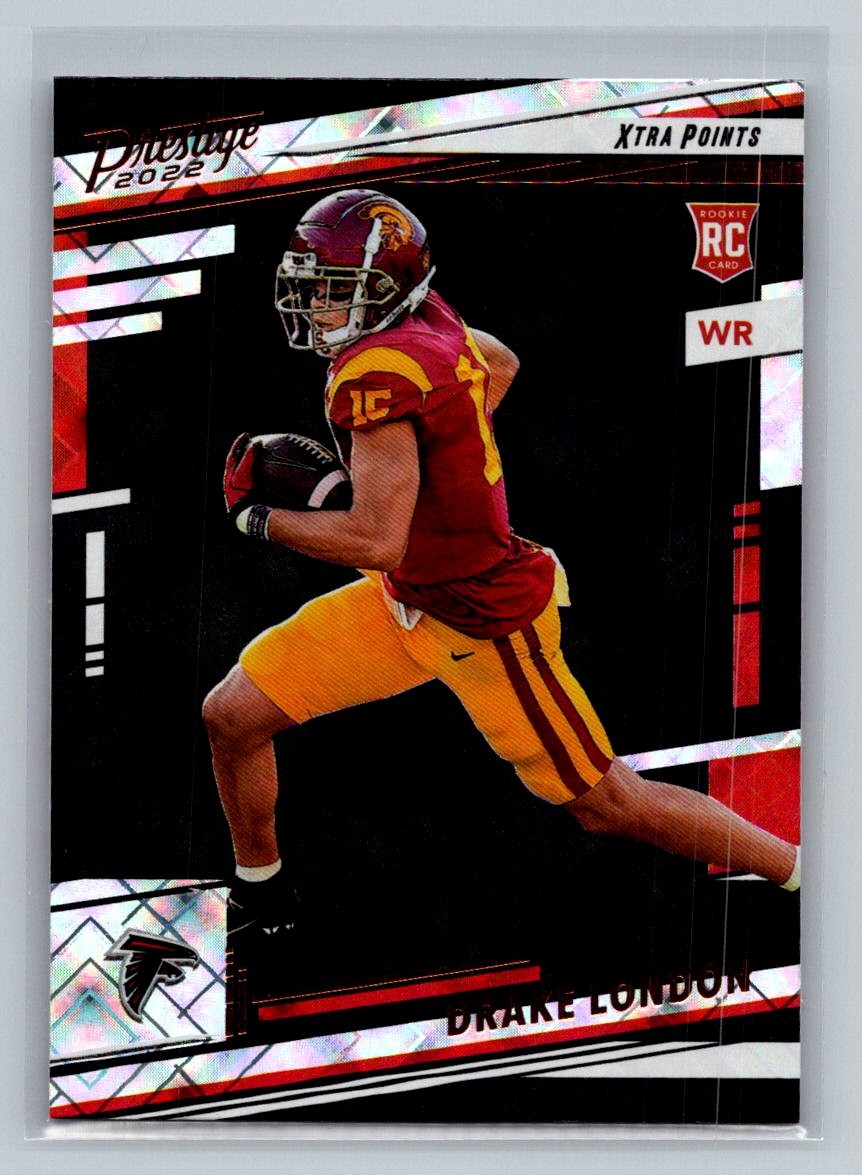 2022 Panini Prestige #309 Drake London Xtra Points Diamond