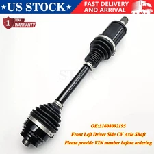 NEW Front Left CV Axle Shaft 31608092195 For BMW M3 M4 G80 G82 G83 AWD 2021-2024