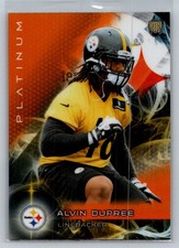 2015 Topps Platinum #148 Alvin Dupree Rookie Orange Refractors Steelers C85