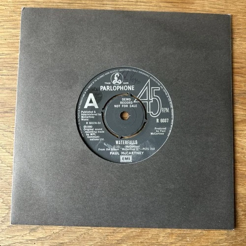 Pop Paul McCartney – Waterfalls Parlophone DEMO  – R 6037 Beatles