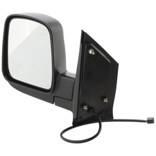 Sherman Replacement Passenger Side Mirror For Chevy Express/GMC Savana 1996-2002 - Manual Folding, Black Textured - View #7