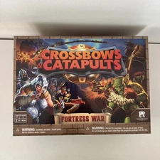 Restoration Games Crossbows & Catapults Fortress War Board Game w/Kickstarters!