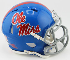 Minicasco Riddell personalizado 2025 Ole Miss Rebels vs Florida