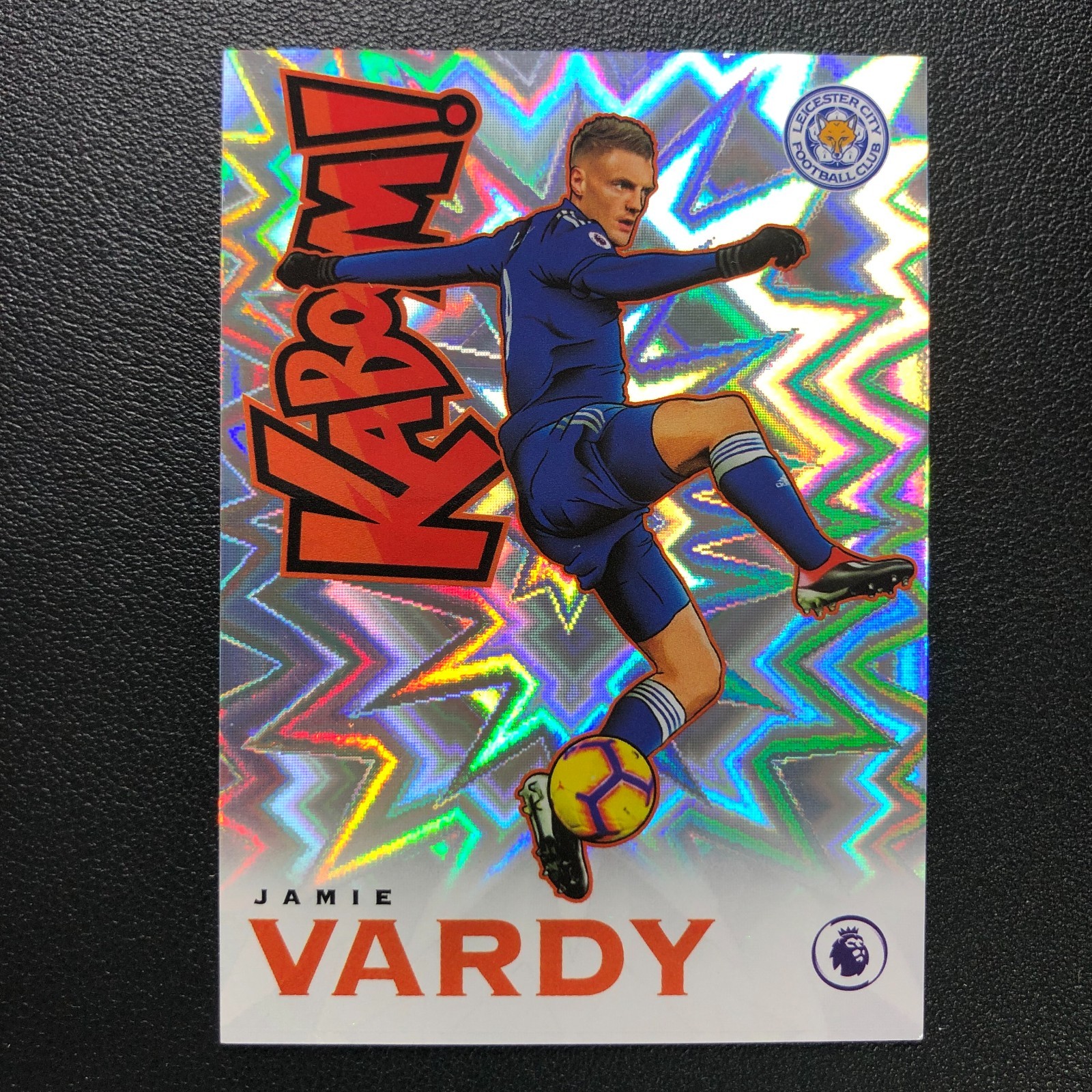 2019-20 Panini Prizm Premier League Kaboom! Jamie Vardy Case Hit SSP ￥