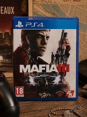 PS4 Mafia III Spiel komplett mit Karteneinsatz getestet & funktionsfähig schneller Versand