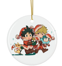 MHA Deku Bakugo BKDK My Hero Academia Christmas Cute Anime Ornament Xmas Decor