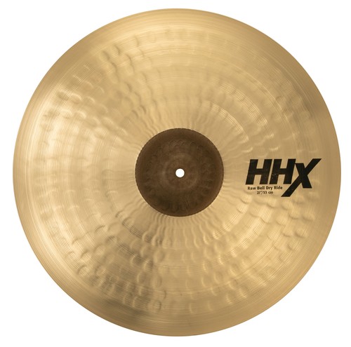 Sabian HHX 21" Raw Bell Dry Ride Cymbal Shirt/2x Sticks Bundle Authorized Dealer - Picture 2 of 7