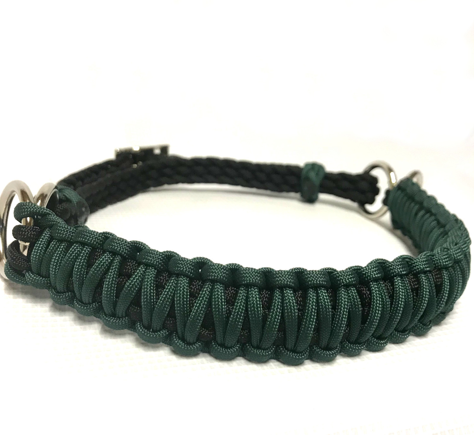 side pull hackamore attachment  hunter green.black or brown chinstrap