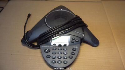 Polycom 2201-15600-001 SoundStation IP 6000 HD Voice Conference Phone + CABLE