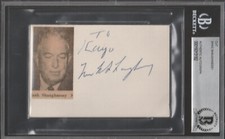 Shag Shaughnessy (d.1969) Signed Cut Autographed T206 Player Canadian HOF BAS