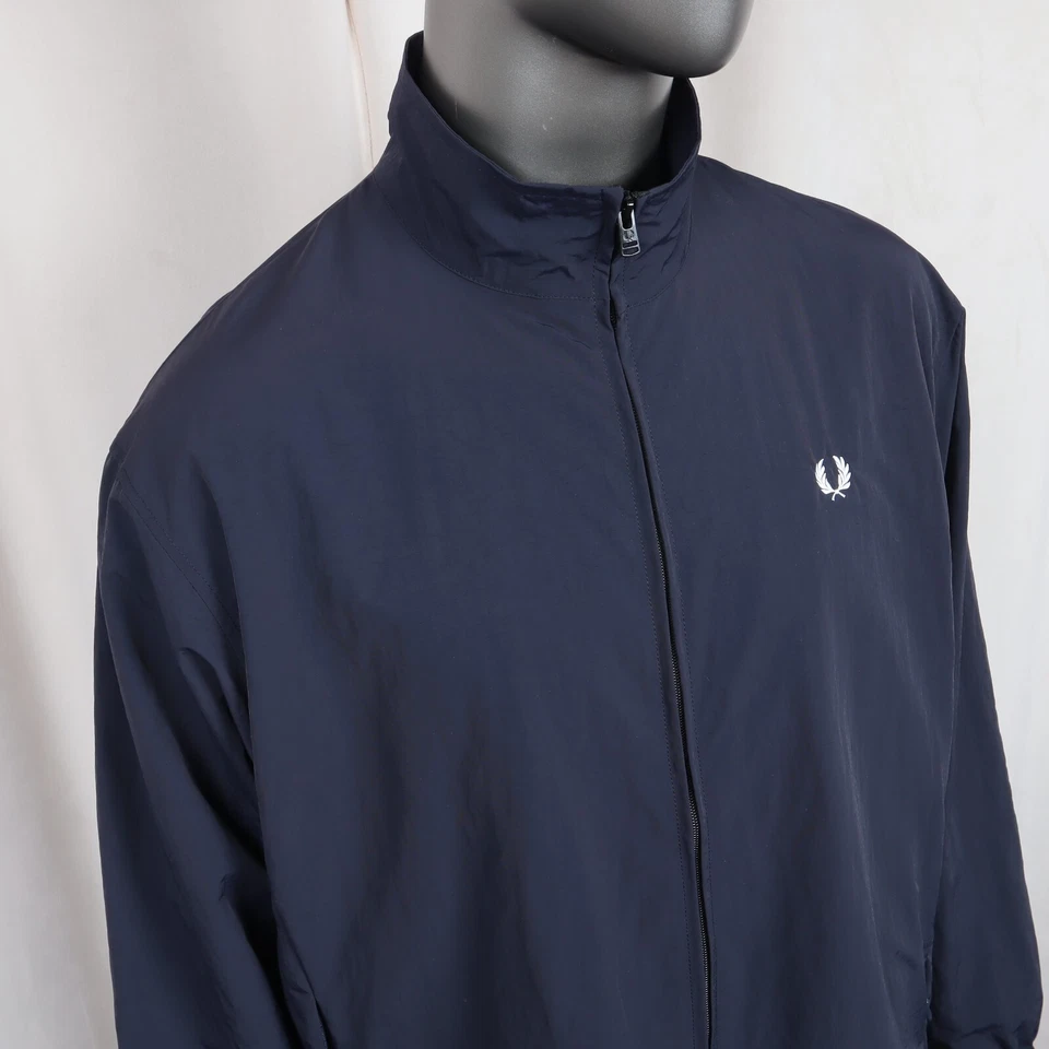 Fred Perry x Beams Shell Jacket Navy - Image 4 of 4