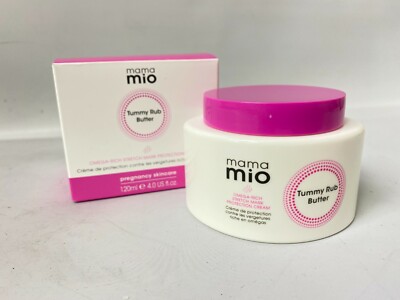 Mama Mio Tummy Rub Butter, 4.0 fl oz, Scar & Stretch Mark Reducer- BOX DAMAGE
