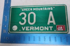 Vermont License Plate Tag VT 1981 81 Vanity 1930 Model A Ford Truck Car 30 A #2