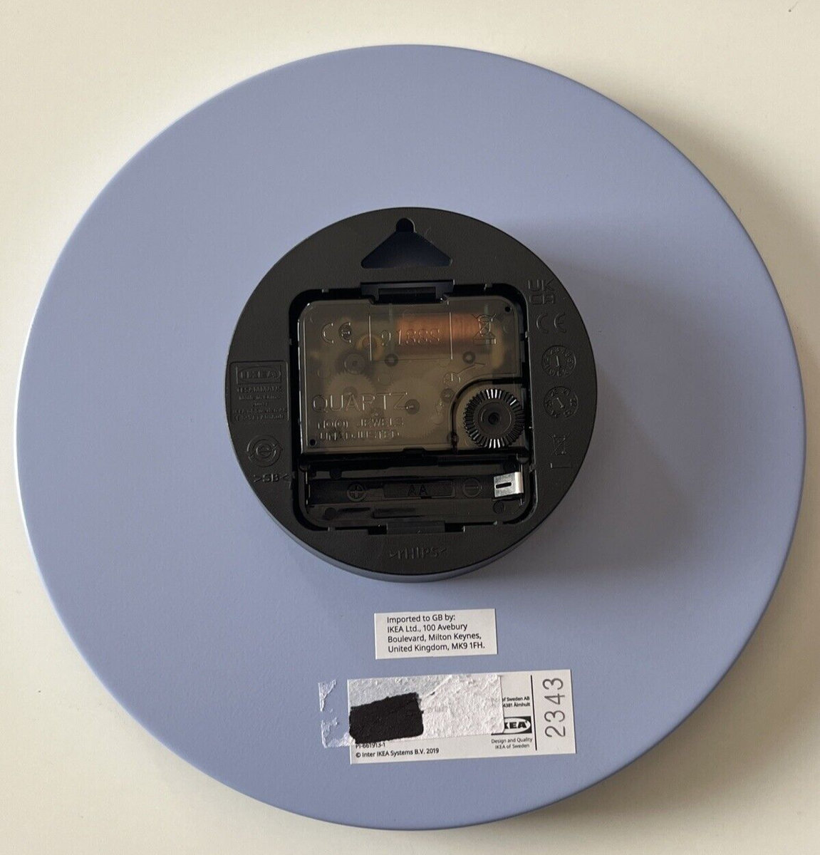 Ikea TESAMMANS Wall Clock, Multicolor 8 ¼