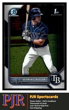 2022 Bowman Draft Chrome #BD-9 Dominic Keegan Tampa Bay Rays
